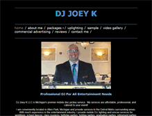 Tablet Screenshot of dj-joeyk.com